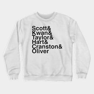 Power Rangers Helvetica List Crewneck Sweatshirt